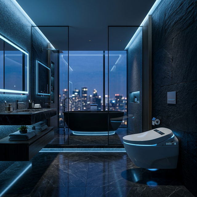 Luxury Hospitality Bathroom Integration